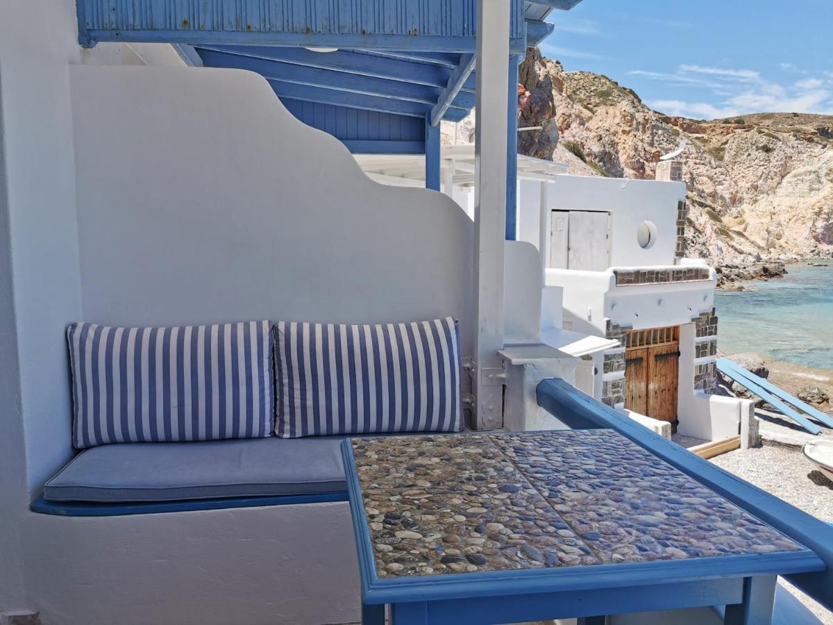 Blue Mare Apartments On The Beach Firopotamos Ngoại thất bức ảnh