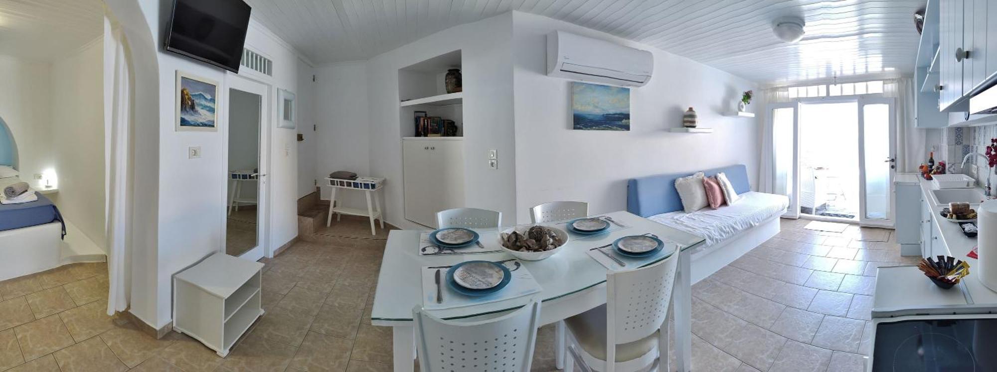 Blue Mare Apartments On The Beach Firopotamos Phòng bức ảnh