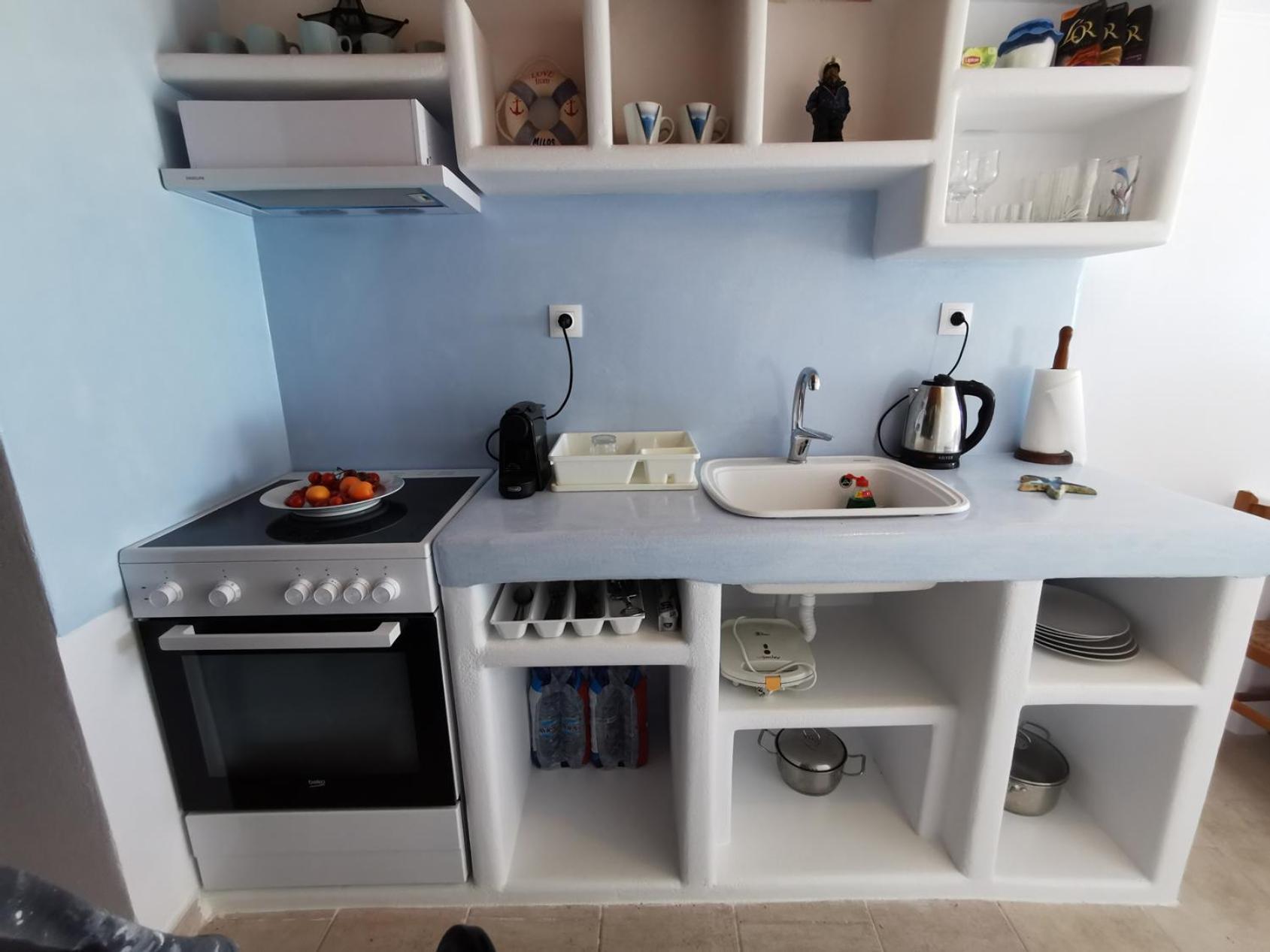 Blue Mare Apartments On The Beach Firopotamos Phòng bức ảnh