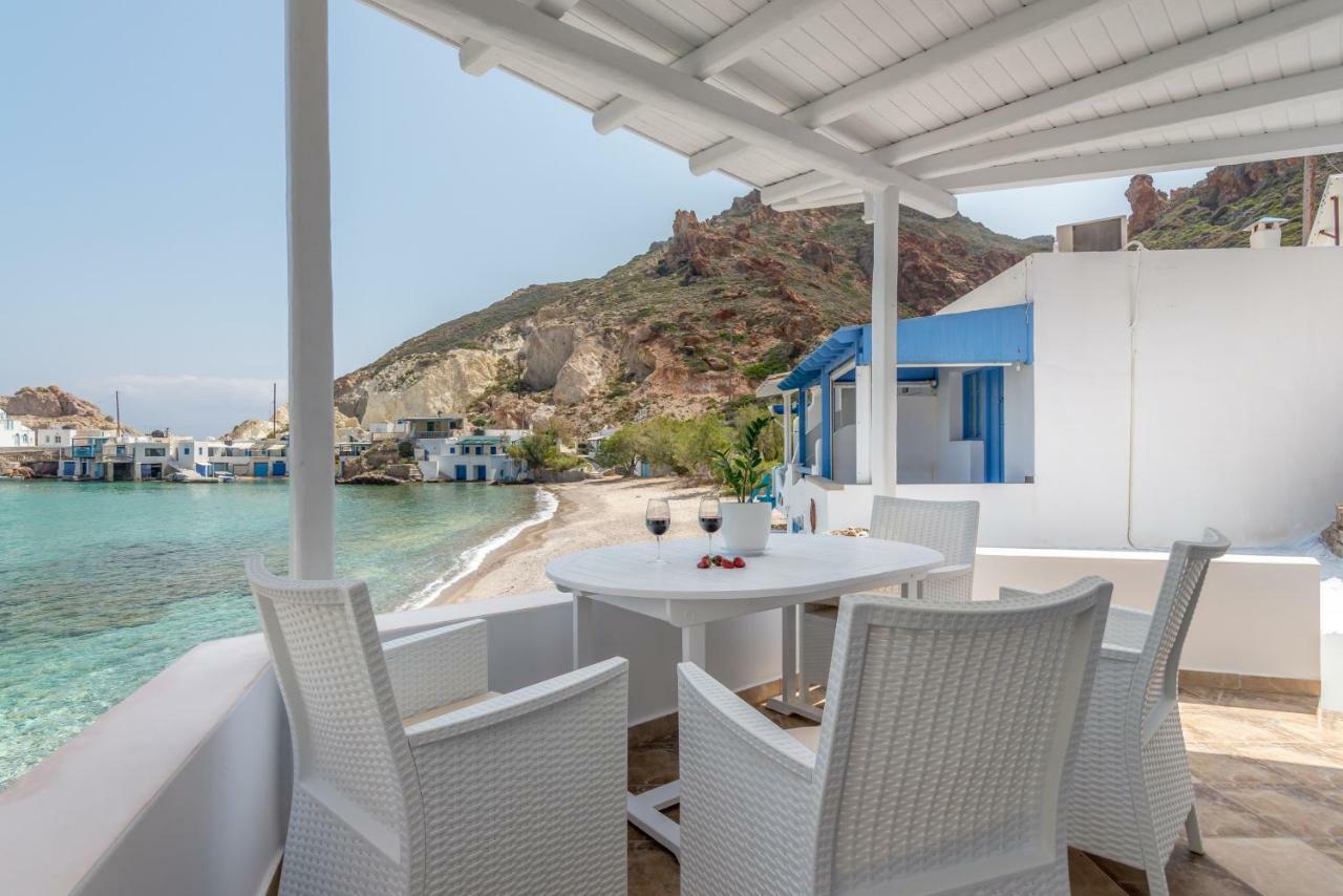 Blue Mare Apartments On The Beach Firopotamos Ngoại thất bức ảnh