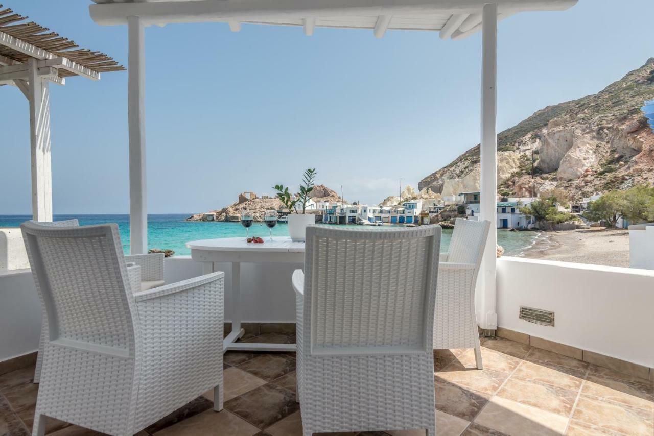 Blue Mare Apartments On The Beach Firopotamos Ngoại thất bức ảnh